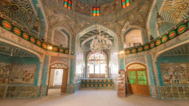 Decorative Dome Of Tekyeh Moaven Al Molk, Kermanshah