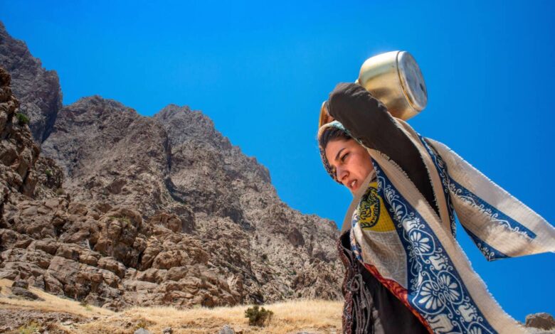Mount Paraw Kermanshah: Iran’s Hidden Giant In The Zagros Mountains 1 Local Woman In Bisotun World Heritage Site Kermanshah Province Iran