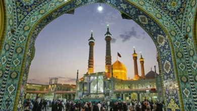 Provinz Ghomstadt Qom Grabmal Der Fatemeh Al Masumeh, Iran