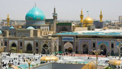 Astan E Qods Razavi Tomb And Shrine Of Shiite Imam Reza Mashhad Iran