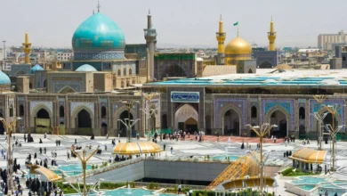 Astan E Qods Razavi Tomb And Shrine Of Shiite Imam Reza Mashhad Iran