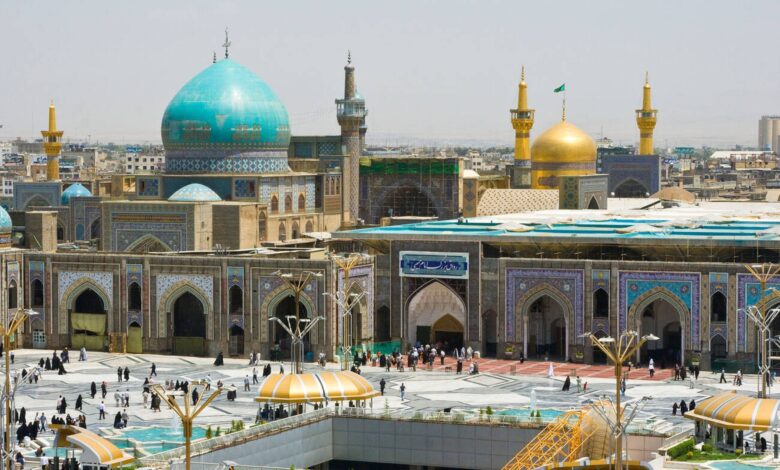 Astan E Qods Razavi Tomb And Shrine Of Shiite Imam Reza Mashhad Iran