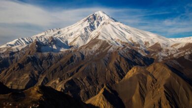 Mount Damavand The Highest Peak In Iran