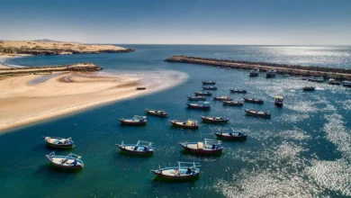 Remin fishing port in chabahar